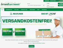 Tablet Screenshot of intos.de
